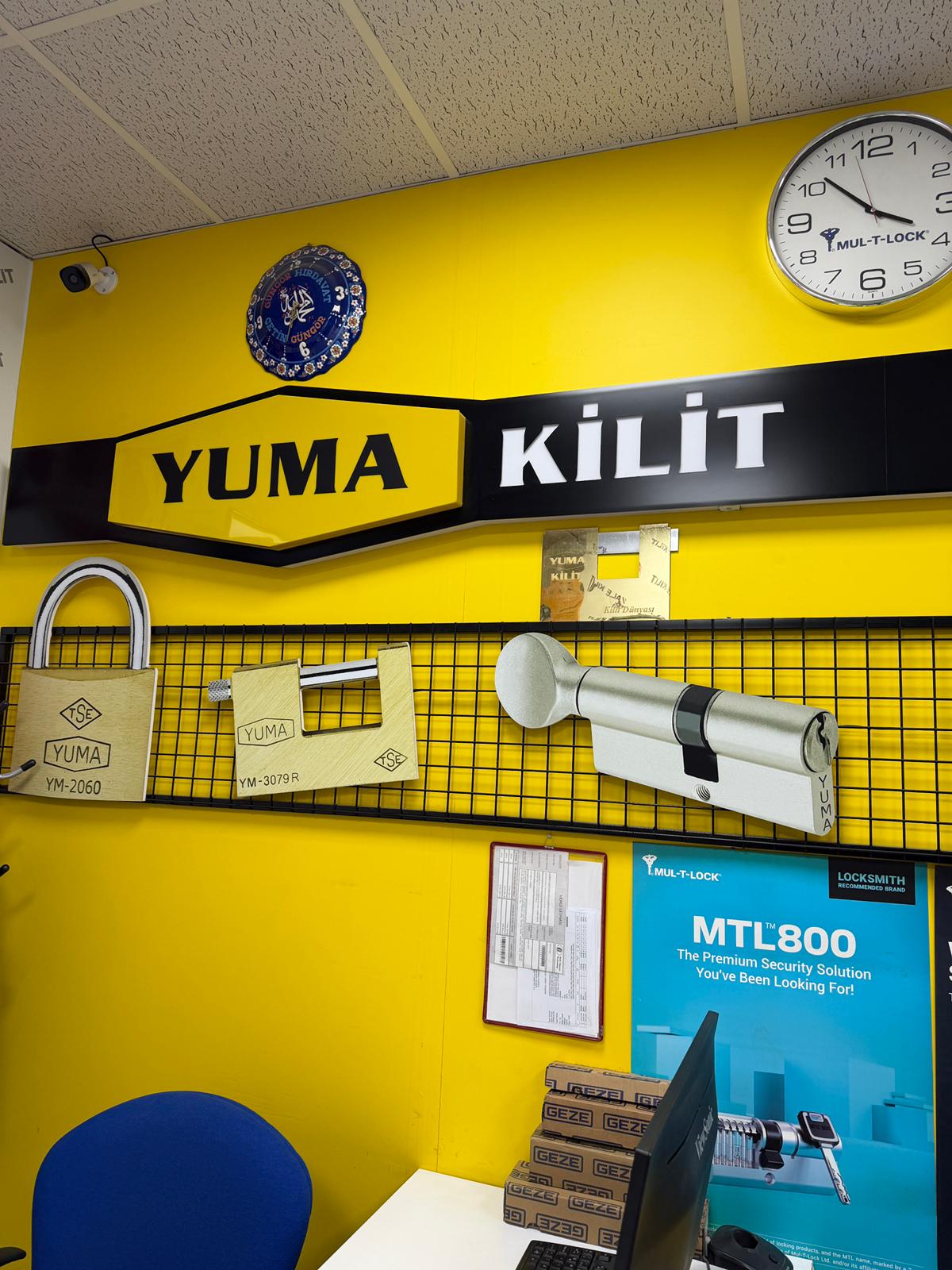 Yuma Kilit Ürünleri